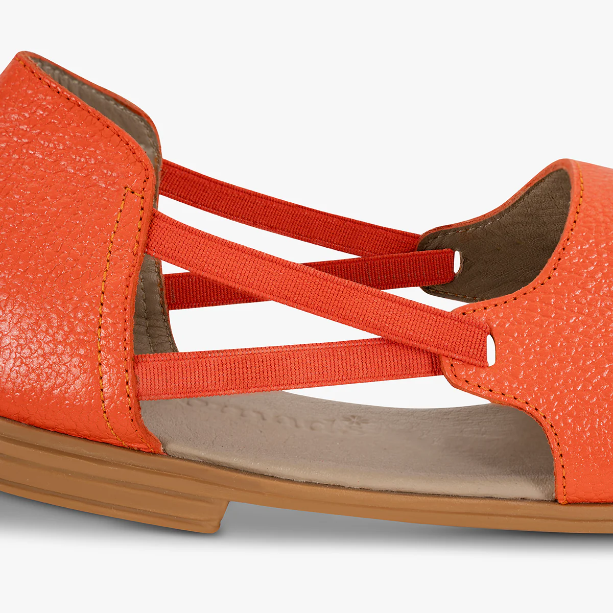 Tiger Orange Peep Toes - Image 3